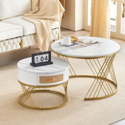 White Table Set
