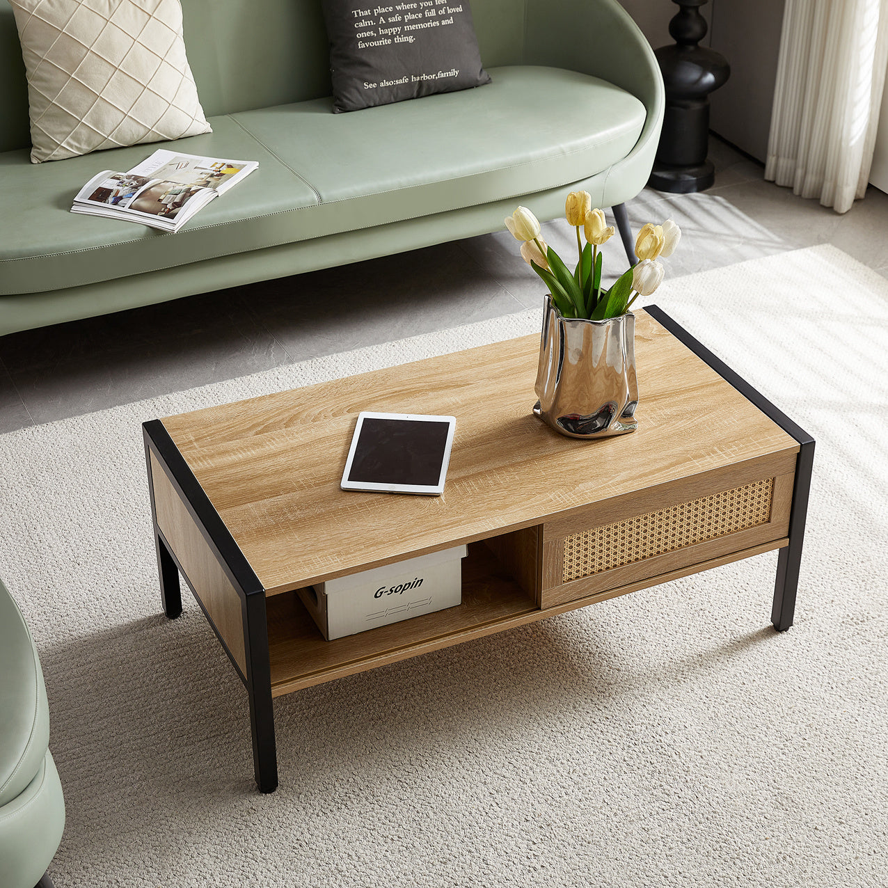 Modern Solid Coffee Table